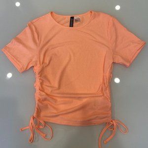 Salmon Crop Top
